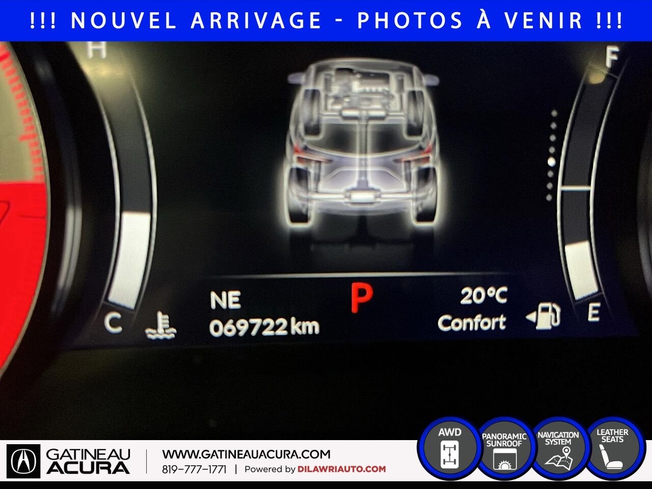 Acura RDX A-Spec SH-AWD 2021 Noir Gatineau - photo #12