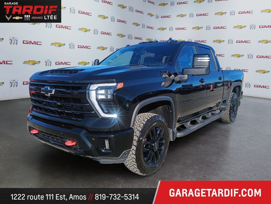 CHEVROLET SILVERADO 2500 CAISSE STANDARD DE 6 PIED LT 2025 Noir