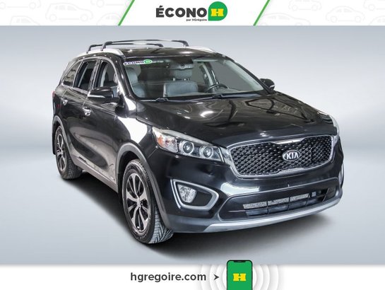 Kia Sorento 3.3L EX+ AWC 7 PASSAGERS CUIR CAMÉRA MAGS 2016 Noir