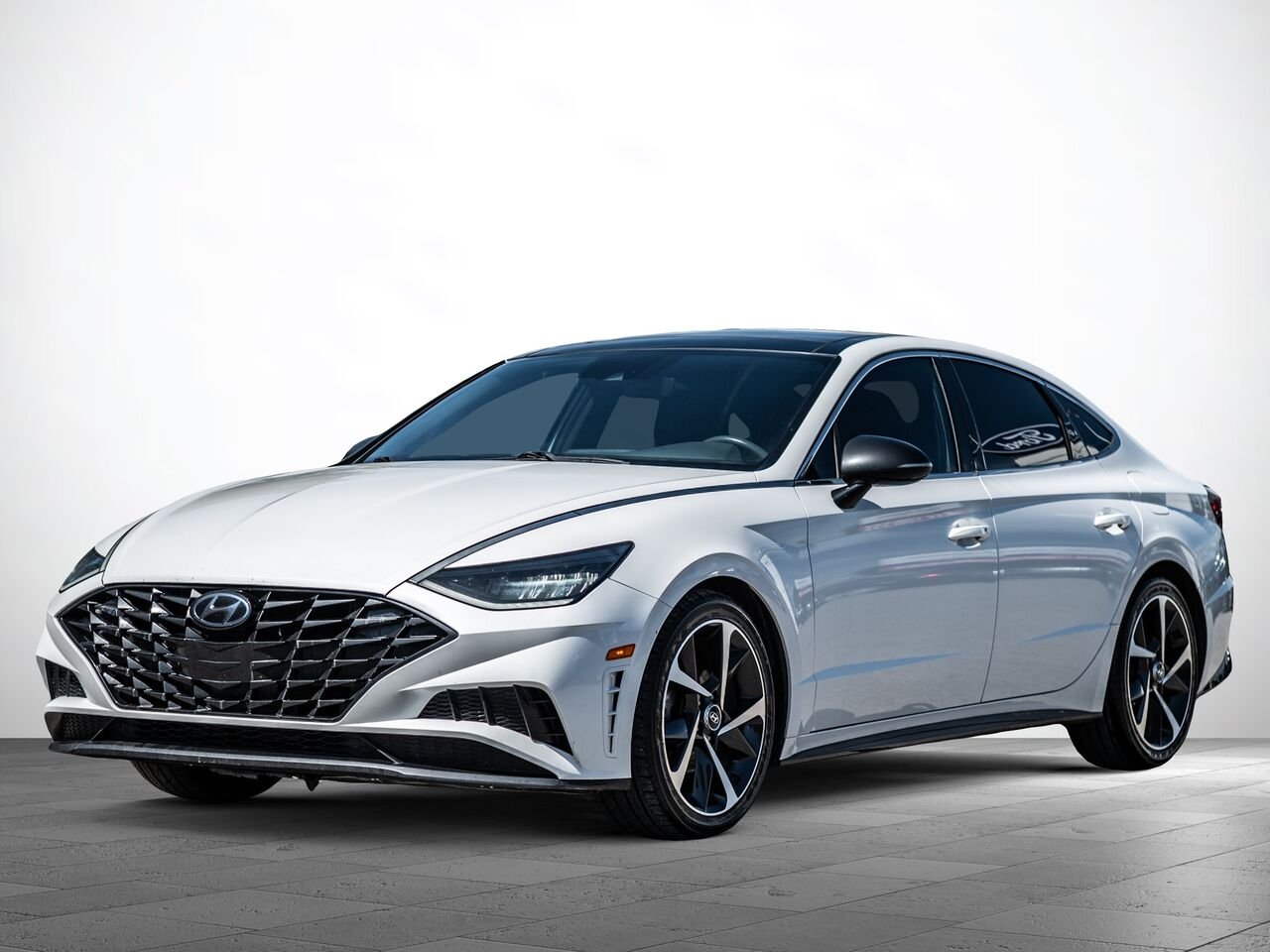 Hyundai Sonata 2022 Blanc Sainte-Julienne - photo #5