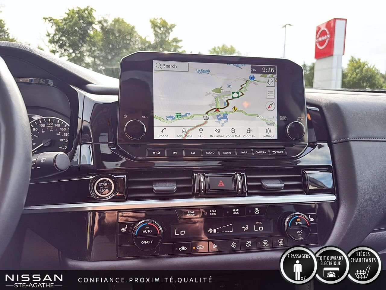 Nissan Pathfinder SL TI | CUIR | TOIT OUVRANT | NAVIGATION | ATTELAGE 6 000 LB 2024 Noir Saint-Jérôme - photo #20