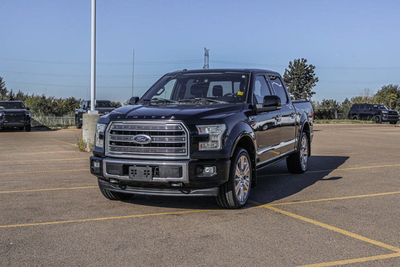 2017 Ford F-150 4WD SuperCrew 145 Limited Black Sherwood Park - photo #3