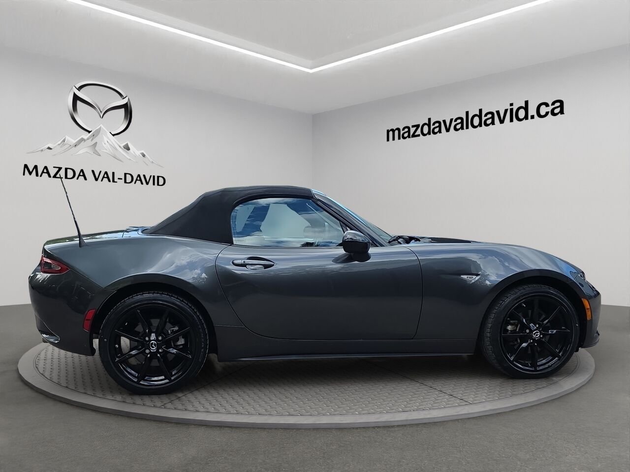 2020 Mazda MX-5 GS BA, navigation, caméra de recul, détecteur d'angles morts Grey Val-David - photo #3