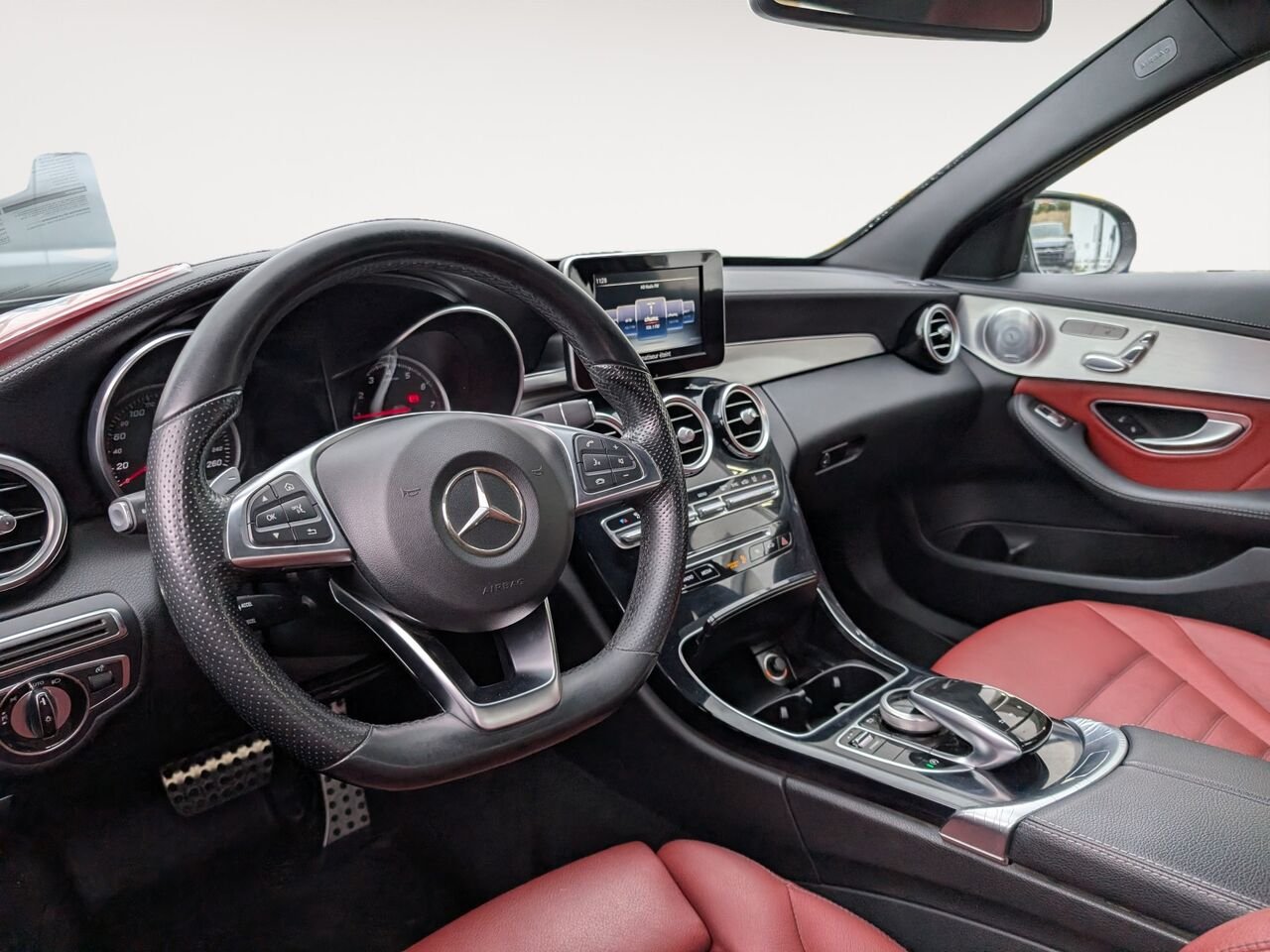 Mercedes-Benz Classe-C C-CLASS C300/SIÈGES CHAUFFANTS ET EN CUIR/AC BIZONE/CAMÉRA DE RECUL 2017 Gris Sherbrooke - photo #8