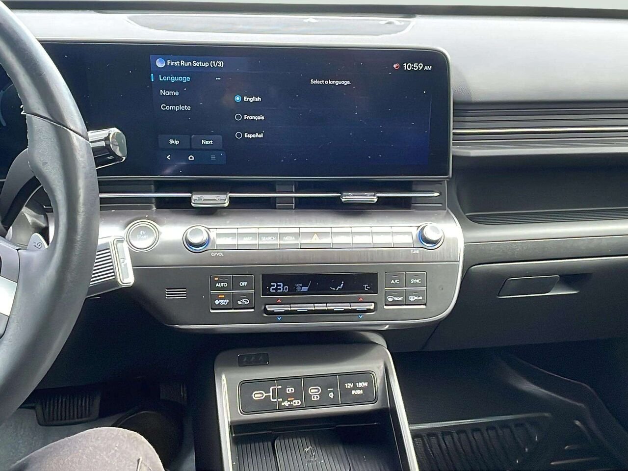 Hyundai Kona électrique Preferred TA avec ensemble Ultimate deux tons 2025 Bleu Gatineau - photo #10