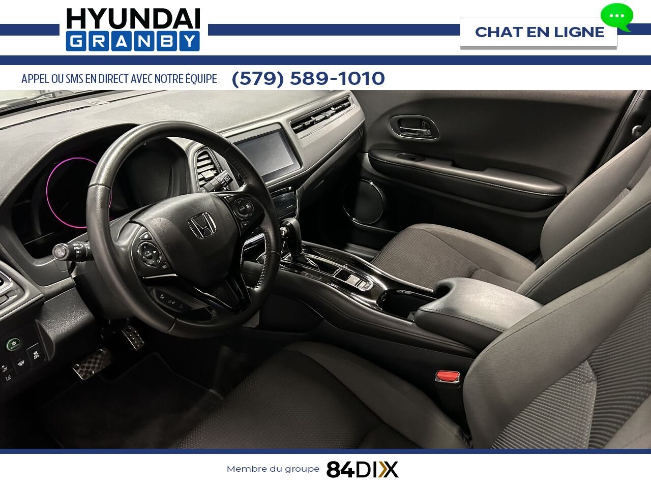 2020 Honda HR-V Grey Granby - photo #7