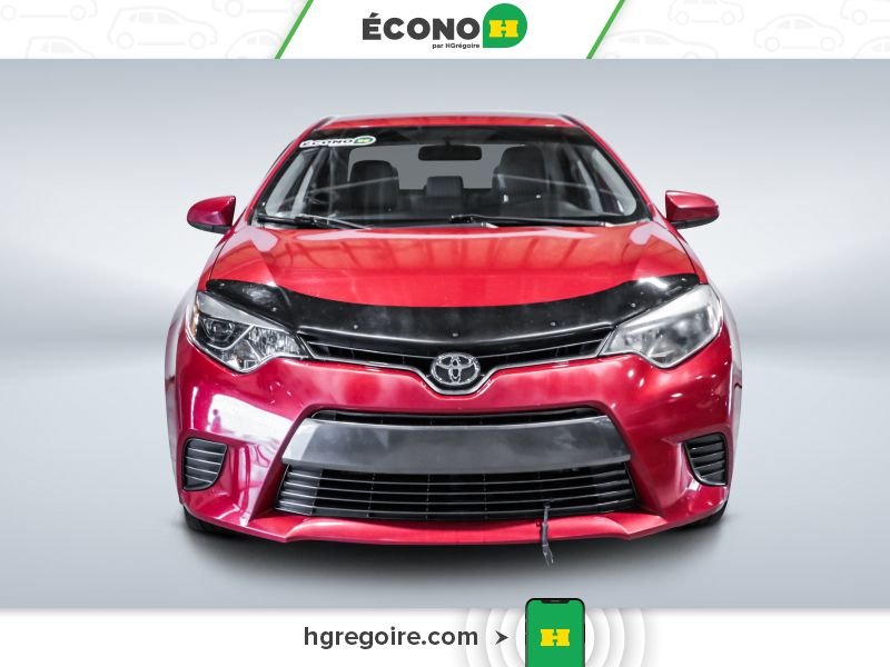 2015 Toyota Corolla Red Saint-Eustache - photo #1