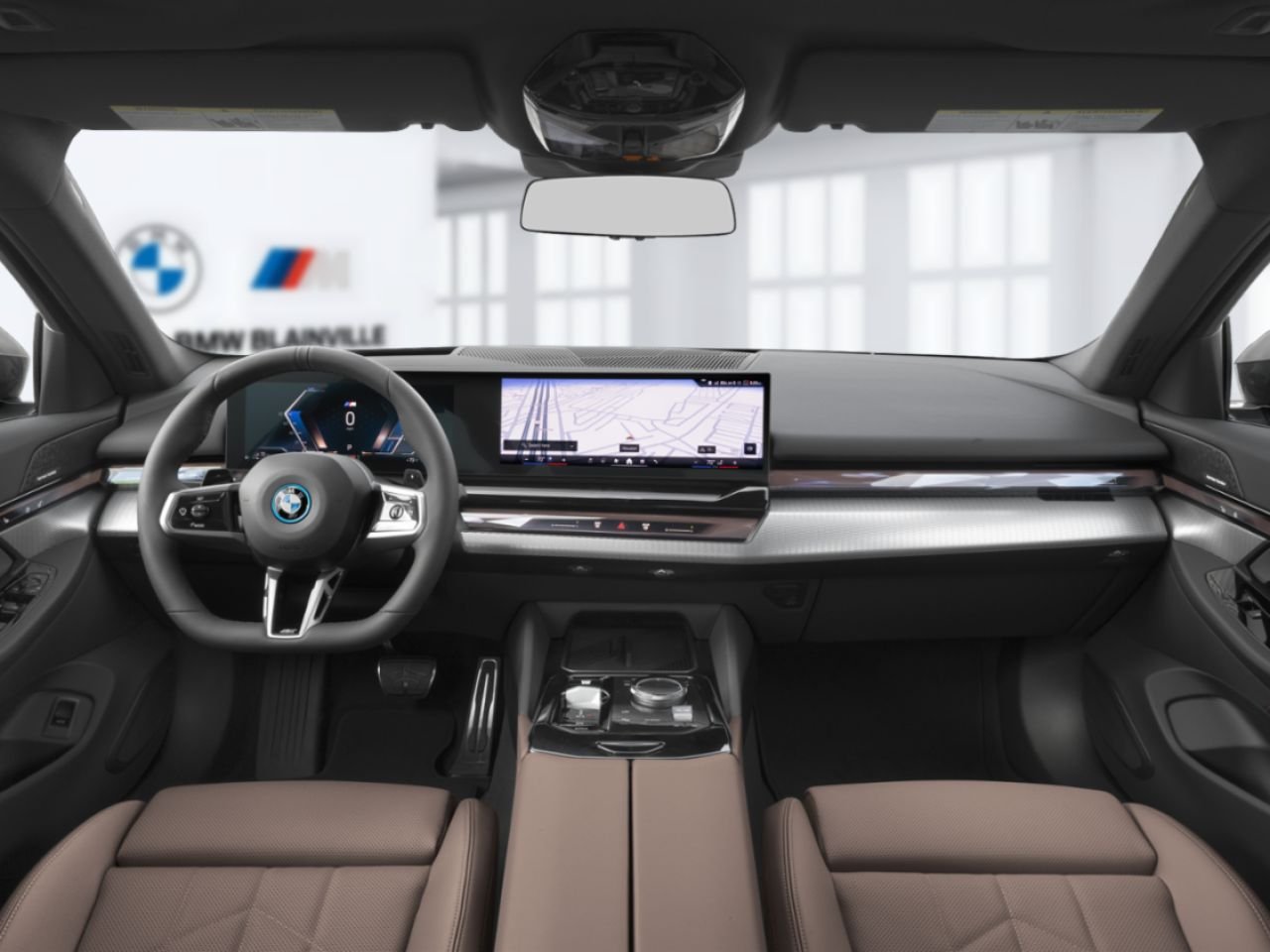 BMW 5 Series 550e xDrive 2027 Gris Blainville - photo #8