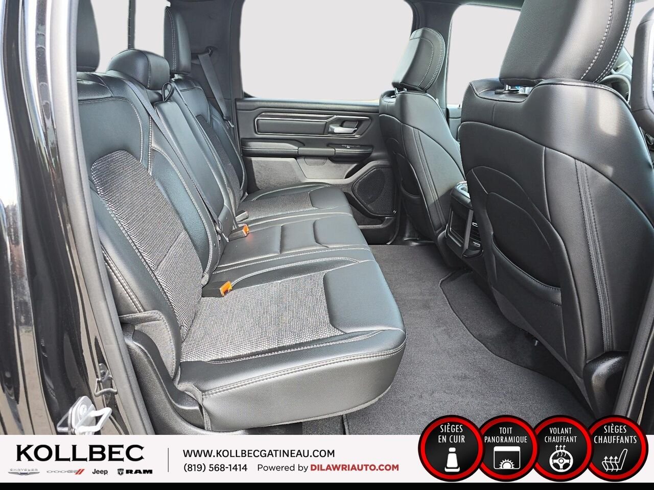RAM 1500 SPORT 26861 | Sport Crewcab 4x4 2025 Noir Gatineau - photo #21