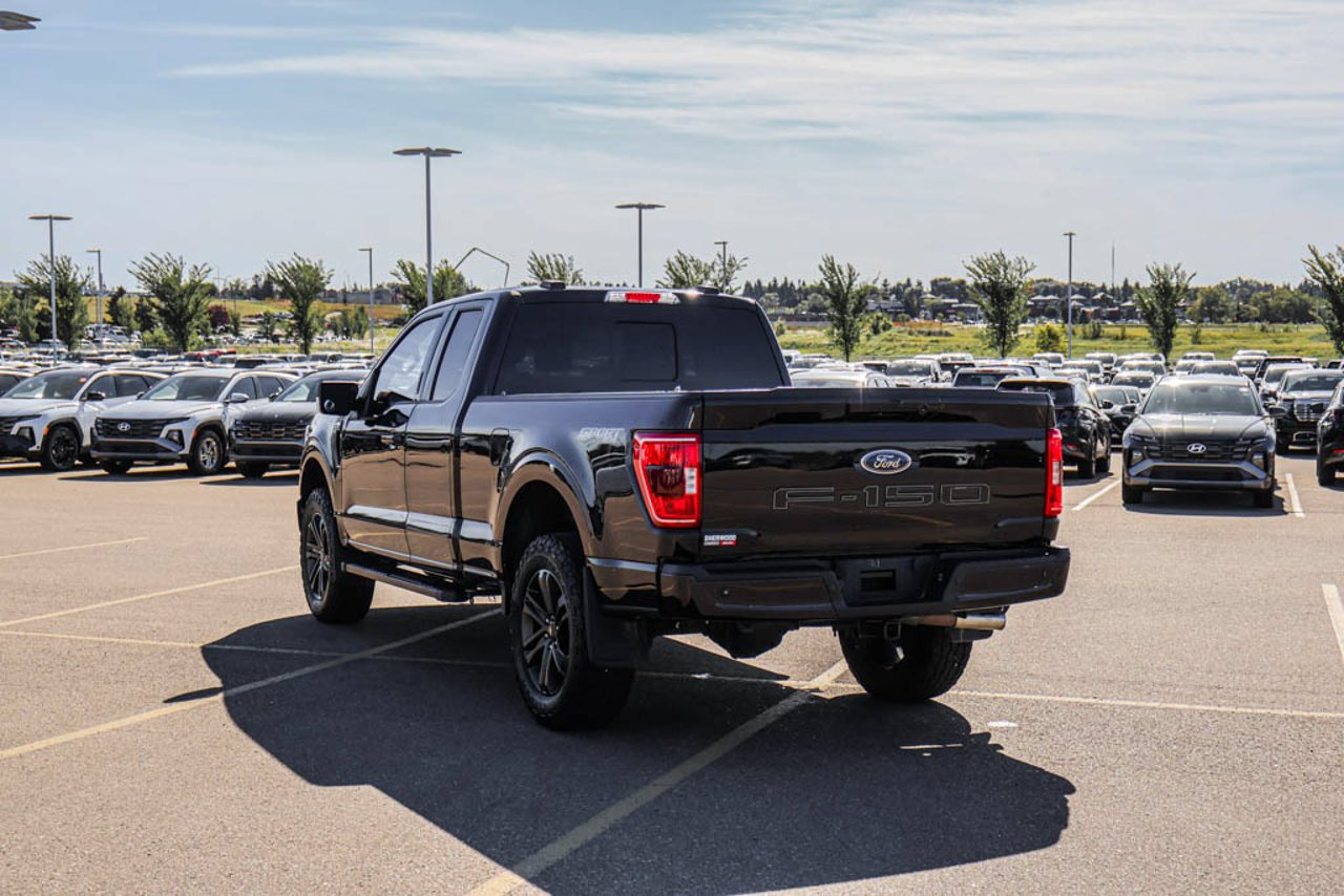2021 Ford F-150 XLT 4WD SuperCab 6.5' Box Black Sherwood Park - photo #5