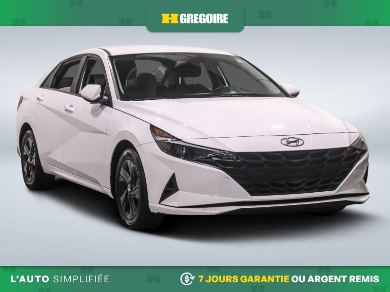 Hyundai Elantra Preferred AUTO A/C GR ELECT MAGS CAM RECUL BLEUTOO 2022 Blanc