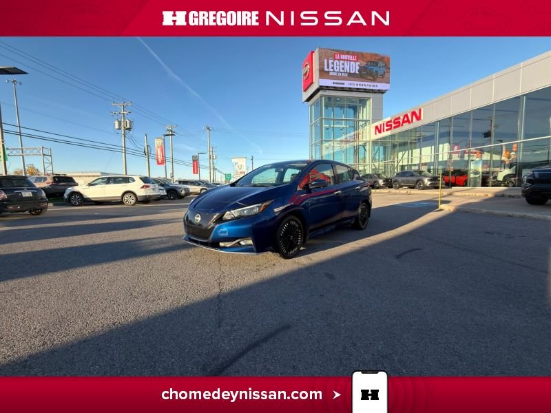 2023 Nissan Leaf Blue Blainville - photo #4