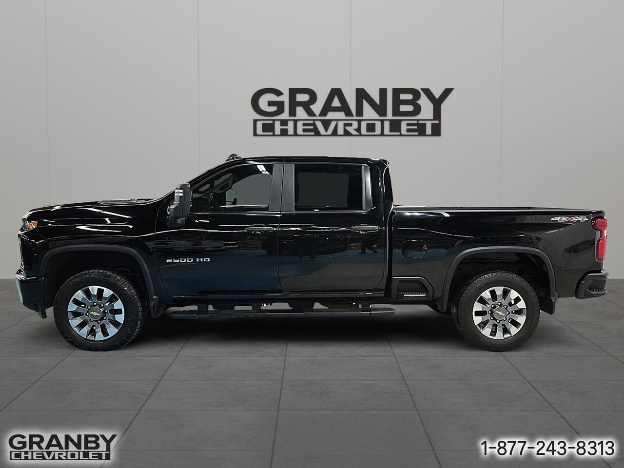 2023 Chevrolet Silverado 2500HD Custom cabine multiplace 4RM 159 po | G3705 Black Granby - photo #7