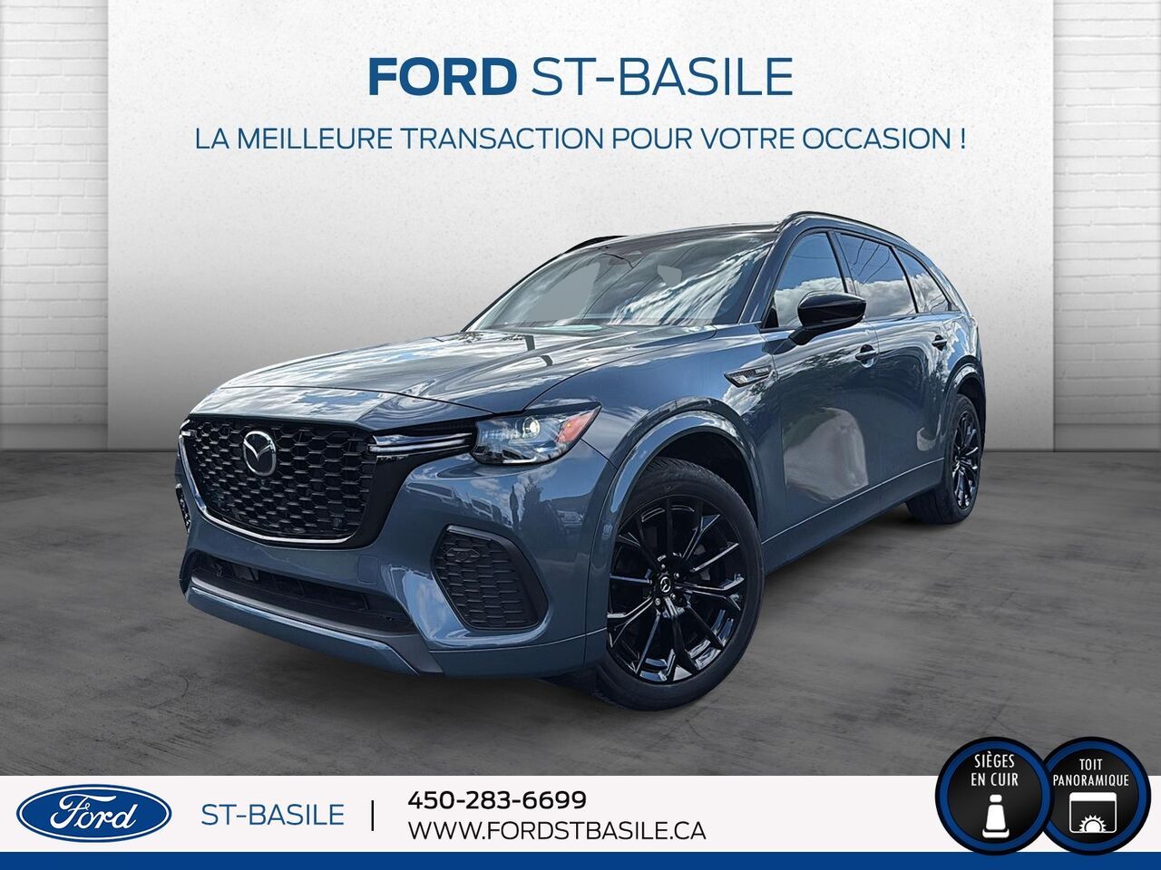 Gray 2025 Mazda CX-70 SUV / Crossover Automatic