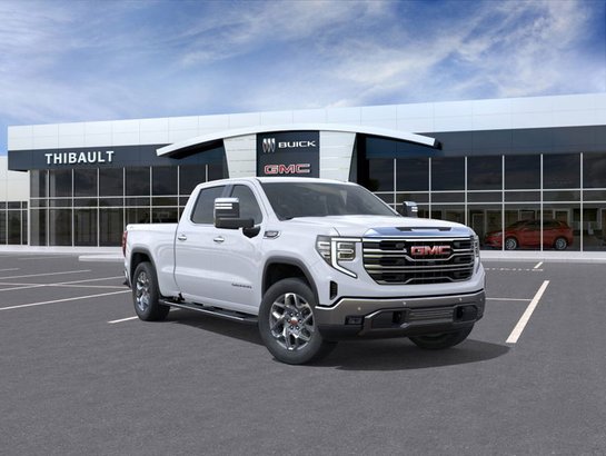 GMC Sierra 1500 SLT cabine multiplace 4RM 157 po 2026 Blanc glacier 3 couches