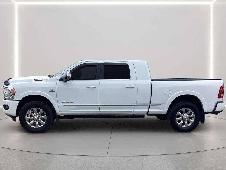 2021 Ram 3500 Limited Mega Cab White
