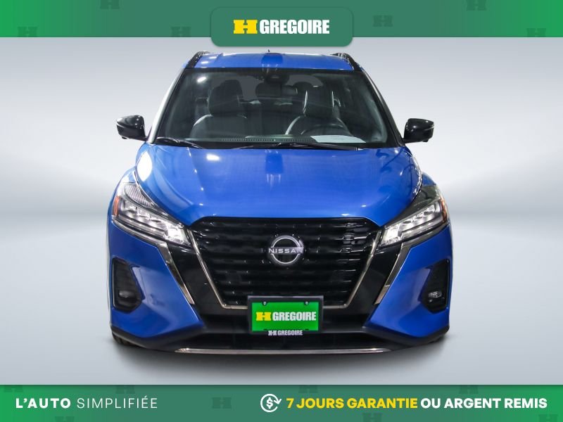2024 Nissan Kicks SR AUTO A/C MAGS CUIR CAM RECUL BLUETOOTH Blue