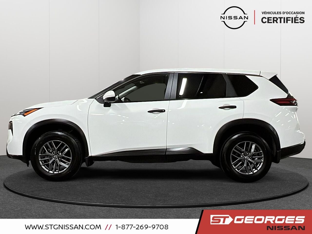 2024 Nissan Rogue White Saint-Georges - photo #4