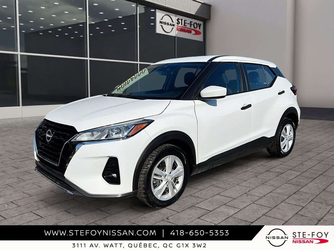 Nissan Kicks S 2024 Blanc Ste-Foy - photo #0