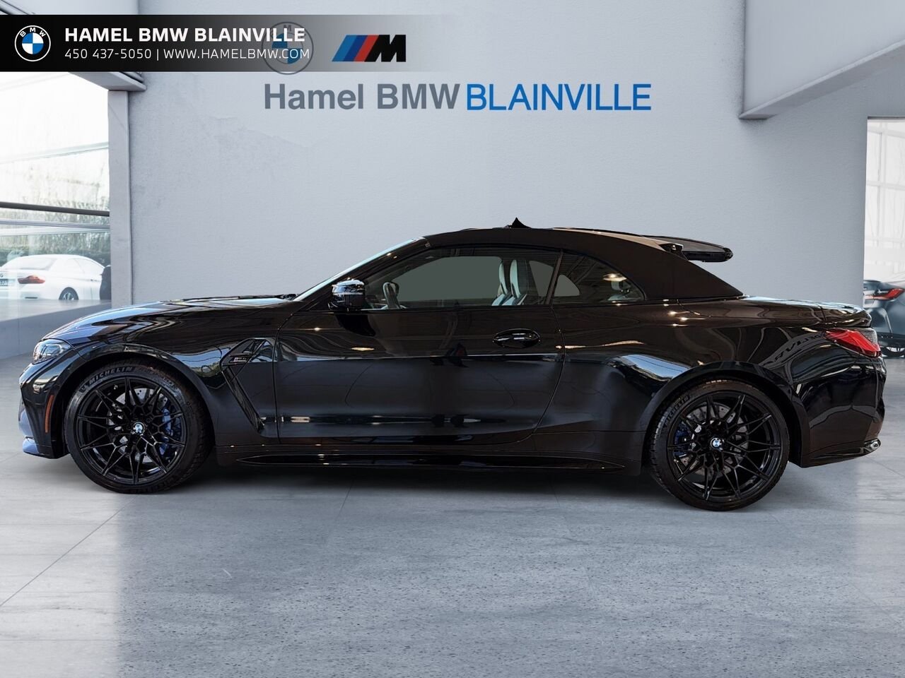BMW M4 Competition M xDrive cabriolet 2022 Noir Blainville - photo #7