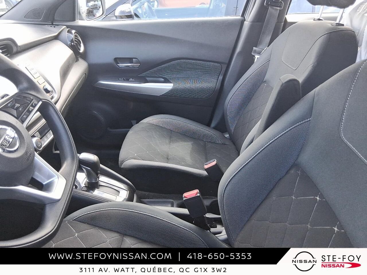 Nissan Kicks SV TA 2019 Gris Ste-Foy - photo #2
