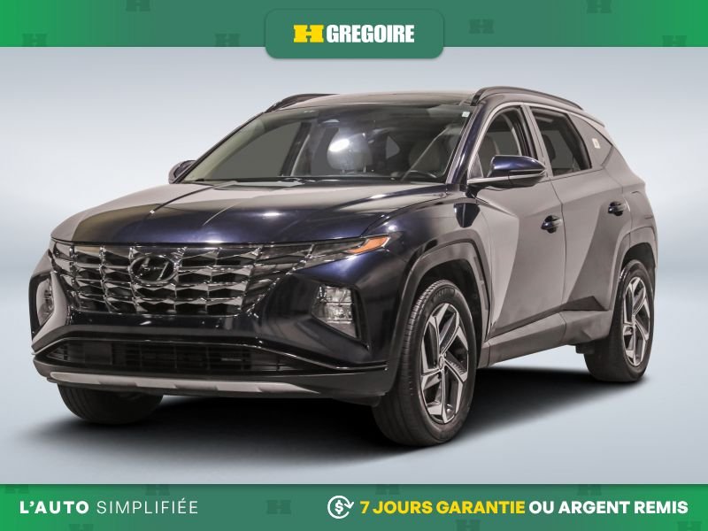 Hyundai Tucson Luxury AWD AUTO AC CUIR TOIT NAV MAGS CAM RECUL BL 2024 Bleu