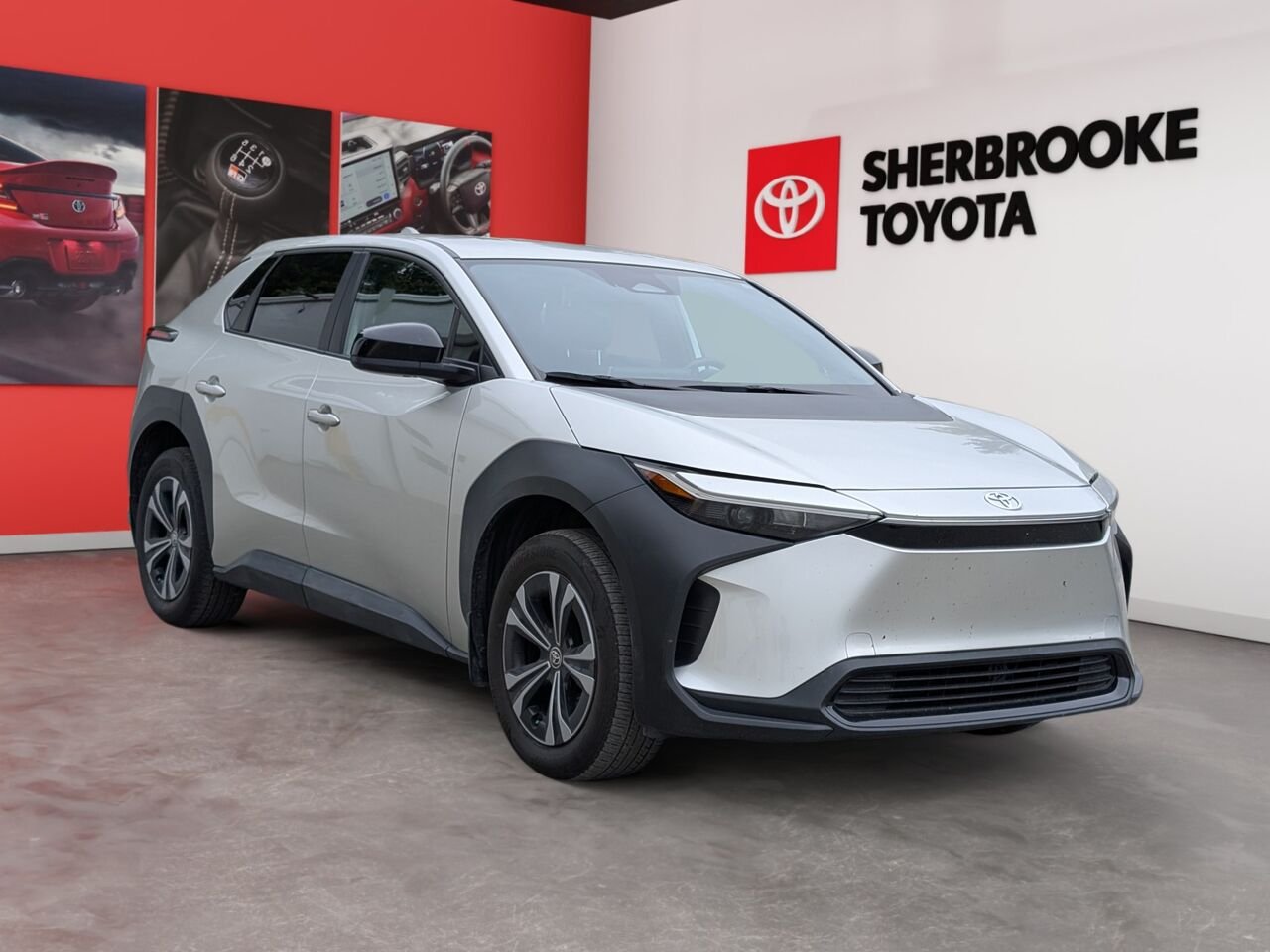 2024 Toyota bZ4X JTMAAAAA9RA037750 Silver Sherbrooke - photo #1