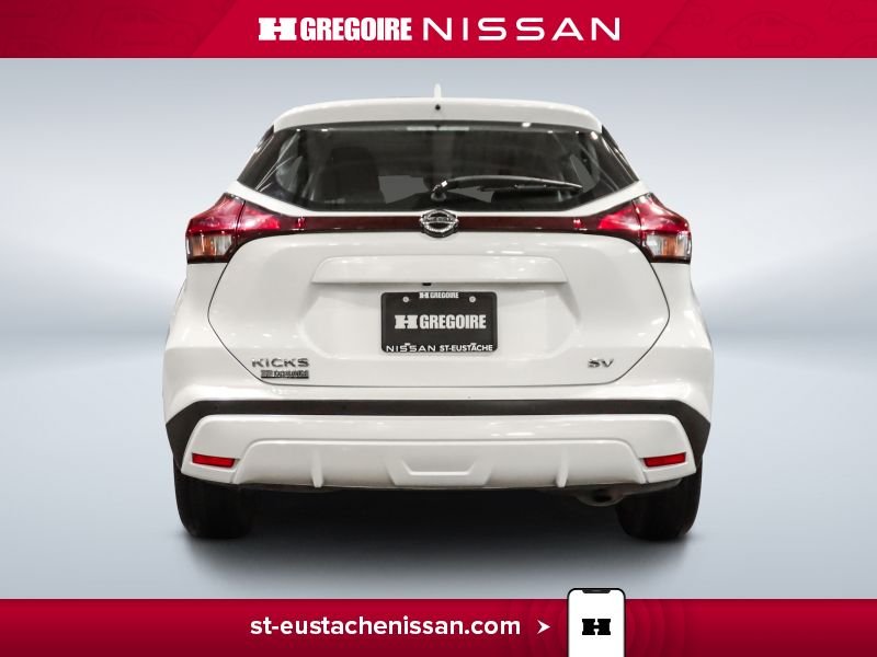 Nissan Kicks SR4868 | SV DEM. A DISTANCE SIEGES CHAUFFANTS APPLE CARPLAY 2021 Blanc Laval - photo #8