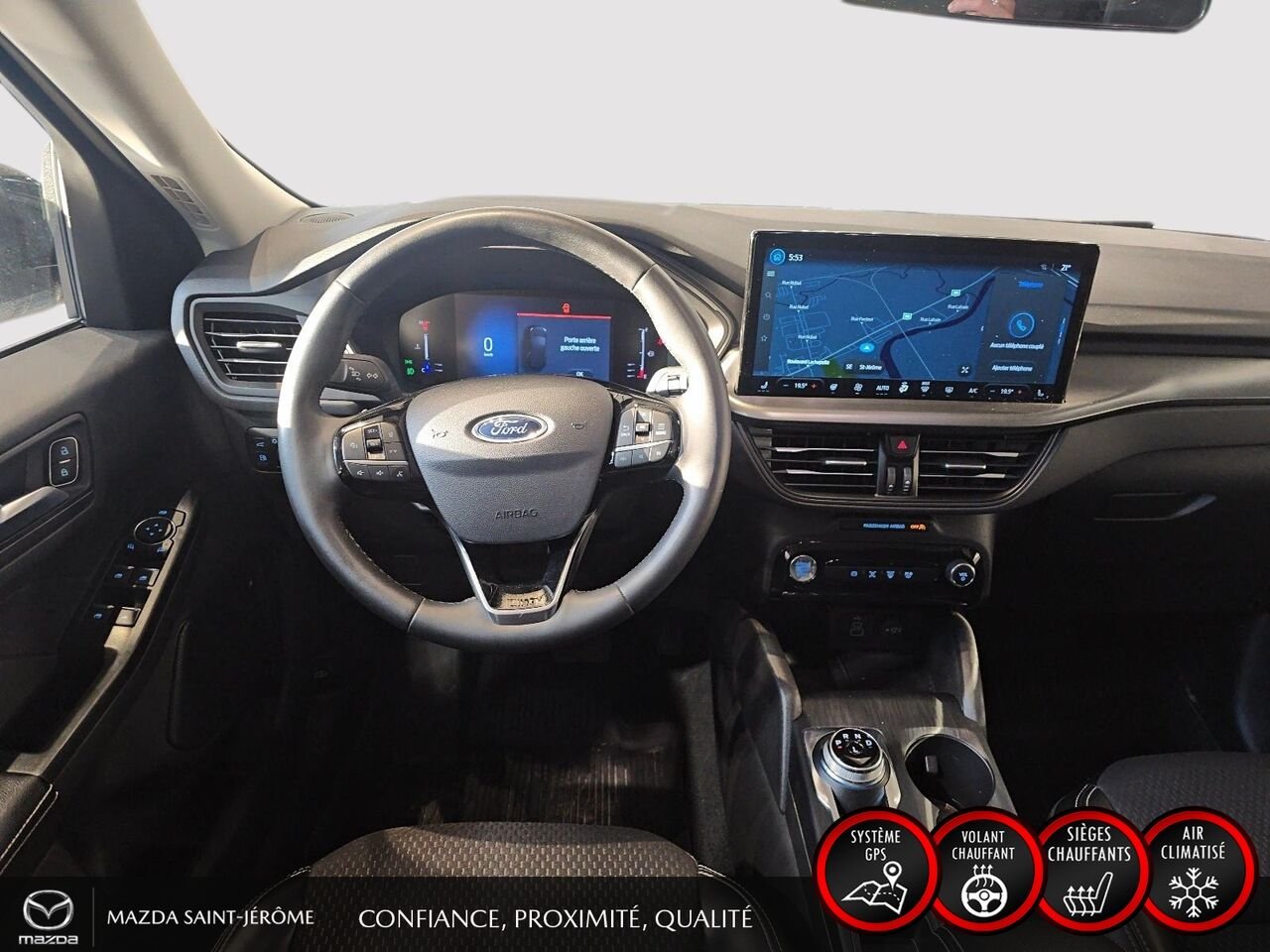 2024 Ford Escape Black Sainte-Agathe-des-Monts - photo #22