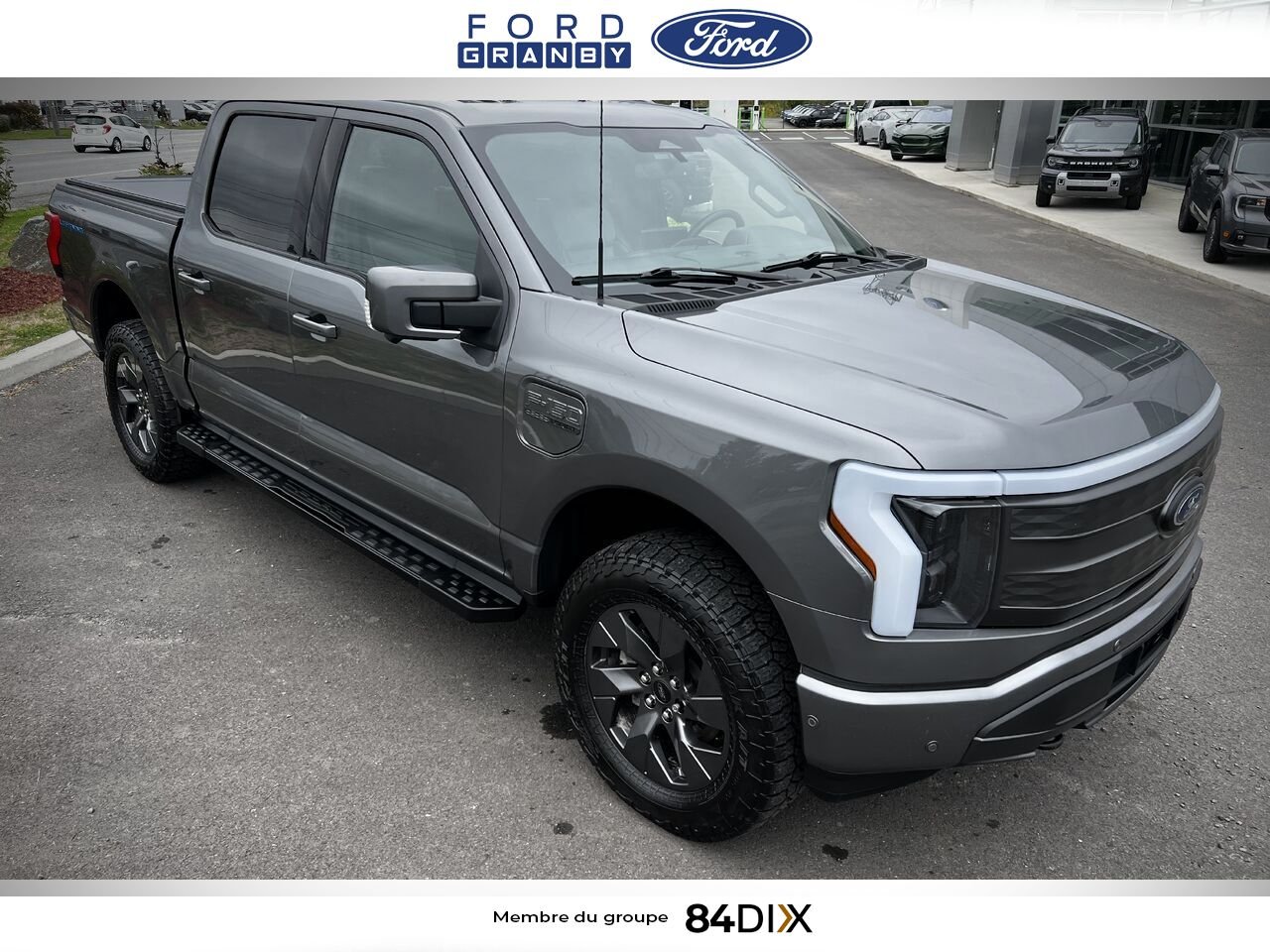 2022 Ford F-150 Lightning Grey Granby - photo #1