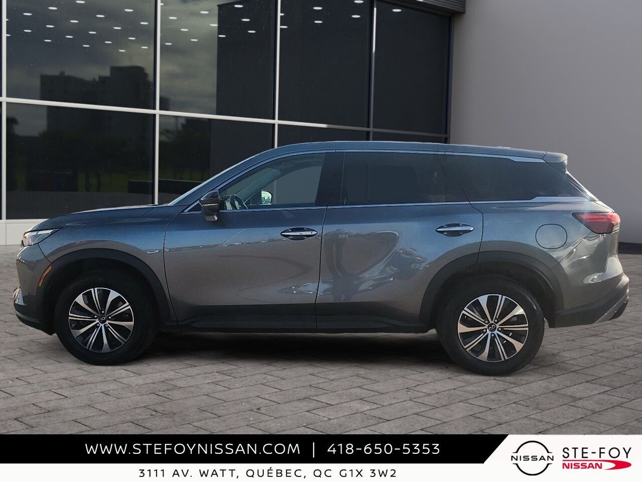INFINITI QX60 PURE 2024 Gris Ste-Foy - photo #4
