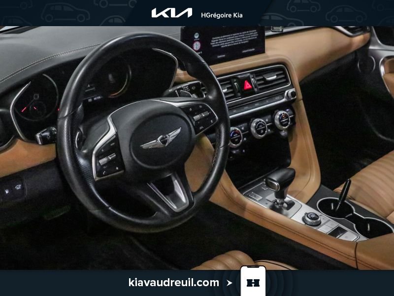 Genesis G70 2022 Blanc Blainville - photo #8