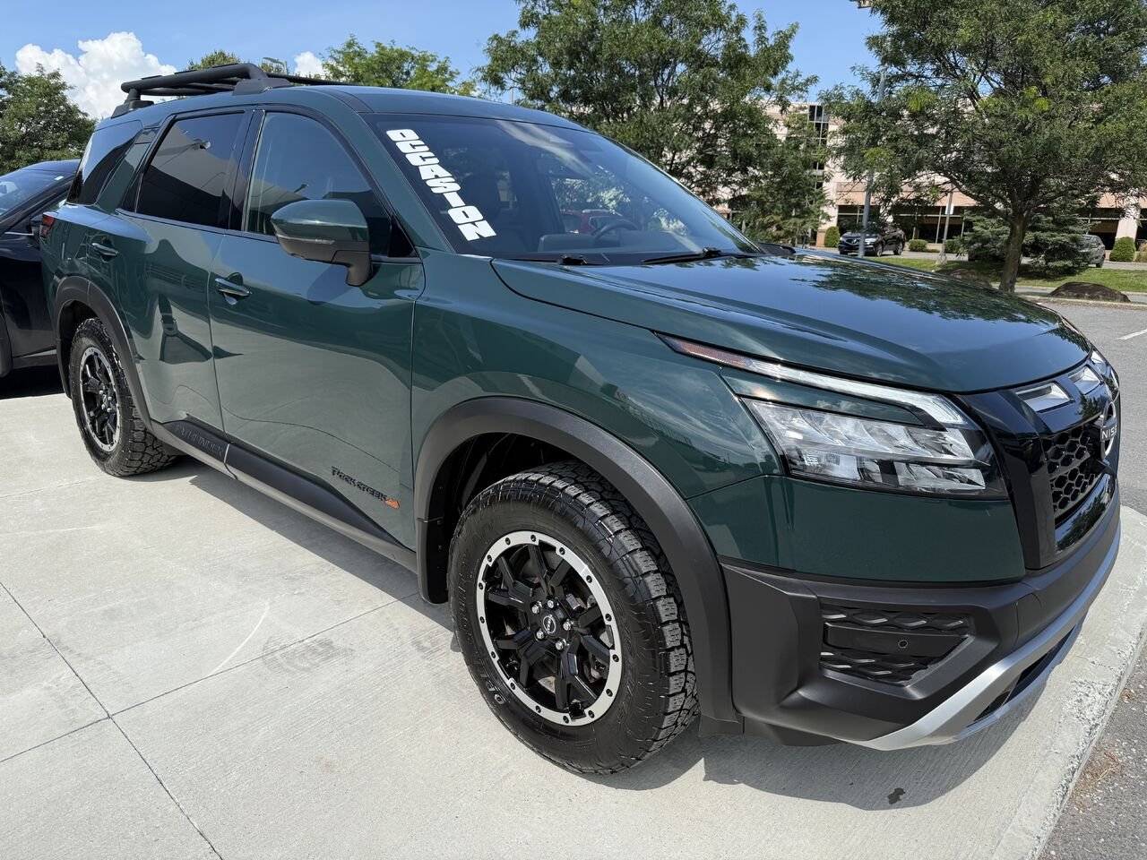 Nissan Pathfinder Rock Creek 4RM 2024 Vert Châteauguay - photo #6