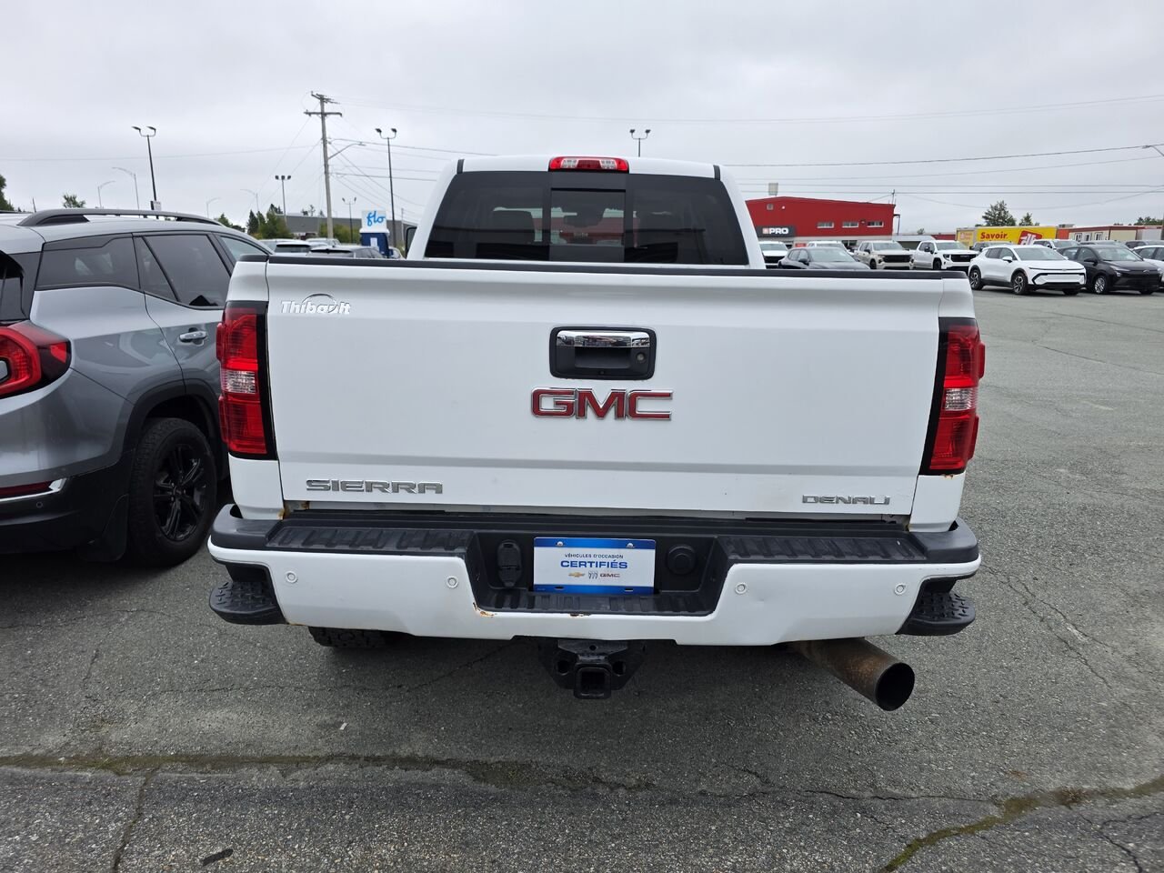 GMC Sierra 2500HD Denali 2017 Blanc Rouyn-Noranda - photo #3