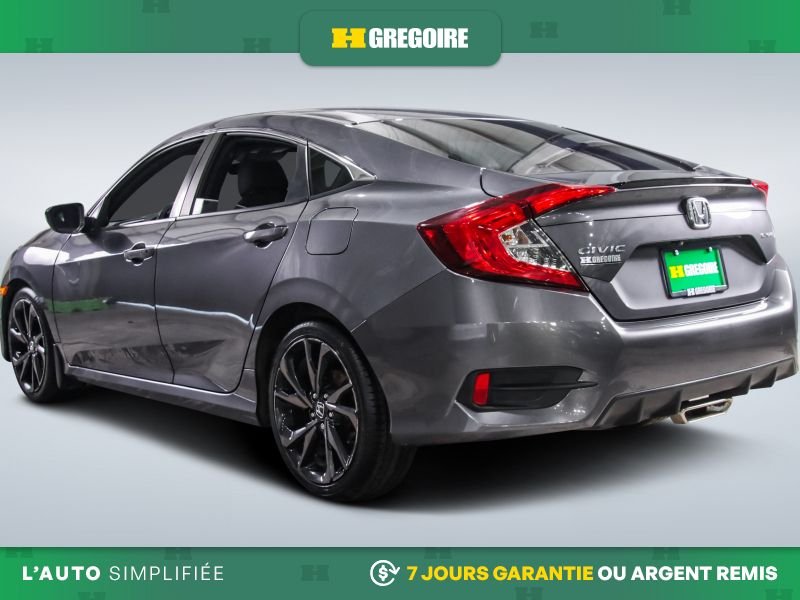 Honda Civic Sport AUTO A/C MAGS TOIT CAM RECUL BLUETOOTH 2019 Gris