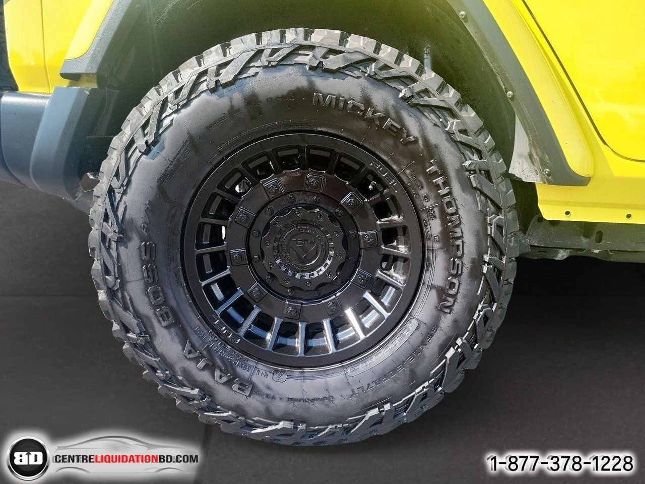 2023 Jeep Wrangler Sahara Altitude | A8695 Yellow Granby - photo #11
