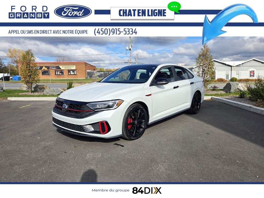 Volkswagen Jetta GLI Édition 40e anniversaire manuelle 2024 Blanc