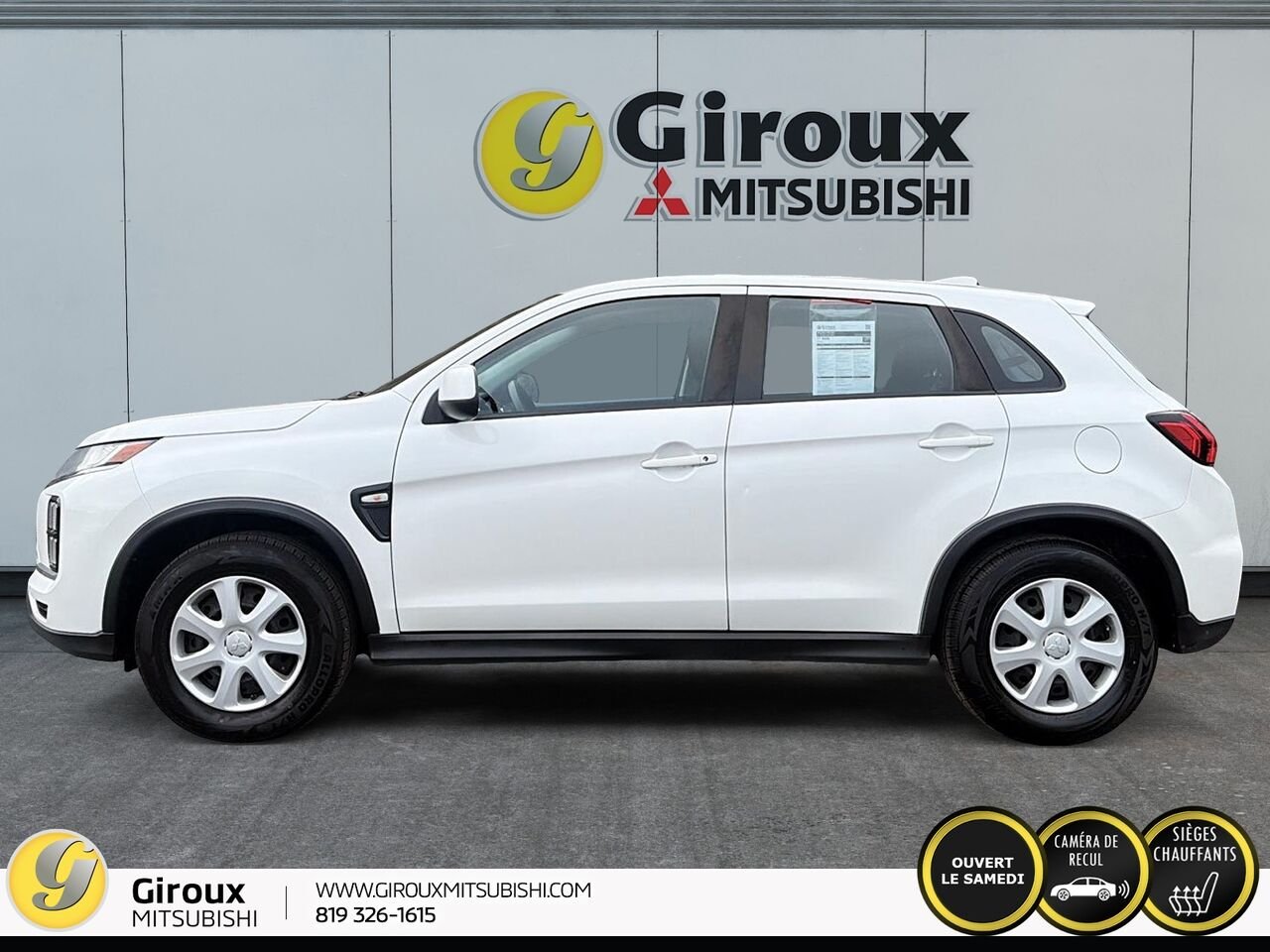 2021 Mitsubishi RVR White Sainte-Agathe-des-Monts - photo #5