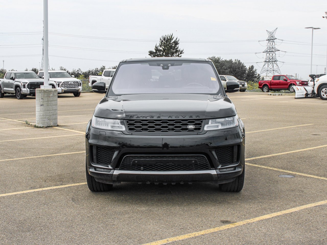 2021 Land Rover Range Rover Sport Td6 Diesel HSE Silver Black Sherwood Park - photo #2