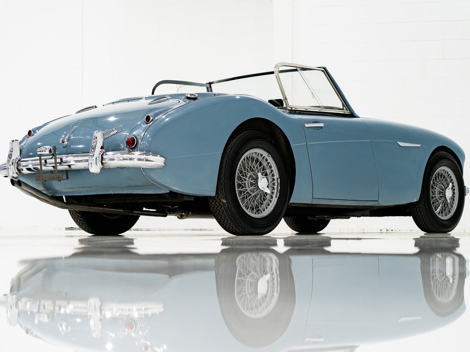 Austin Healey 3000 Recent drivetrain complete rebuild **PRIX EN USD** 1960 Bleu Montréal - photo #49