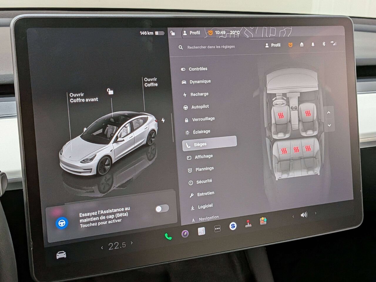 2022 Tesla Model 3 Standard Range RWD *Ltd Avail* White Val-David - photo #22