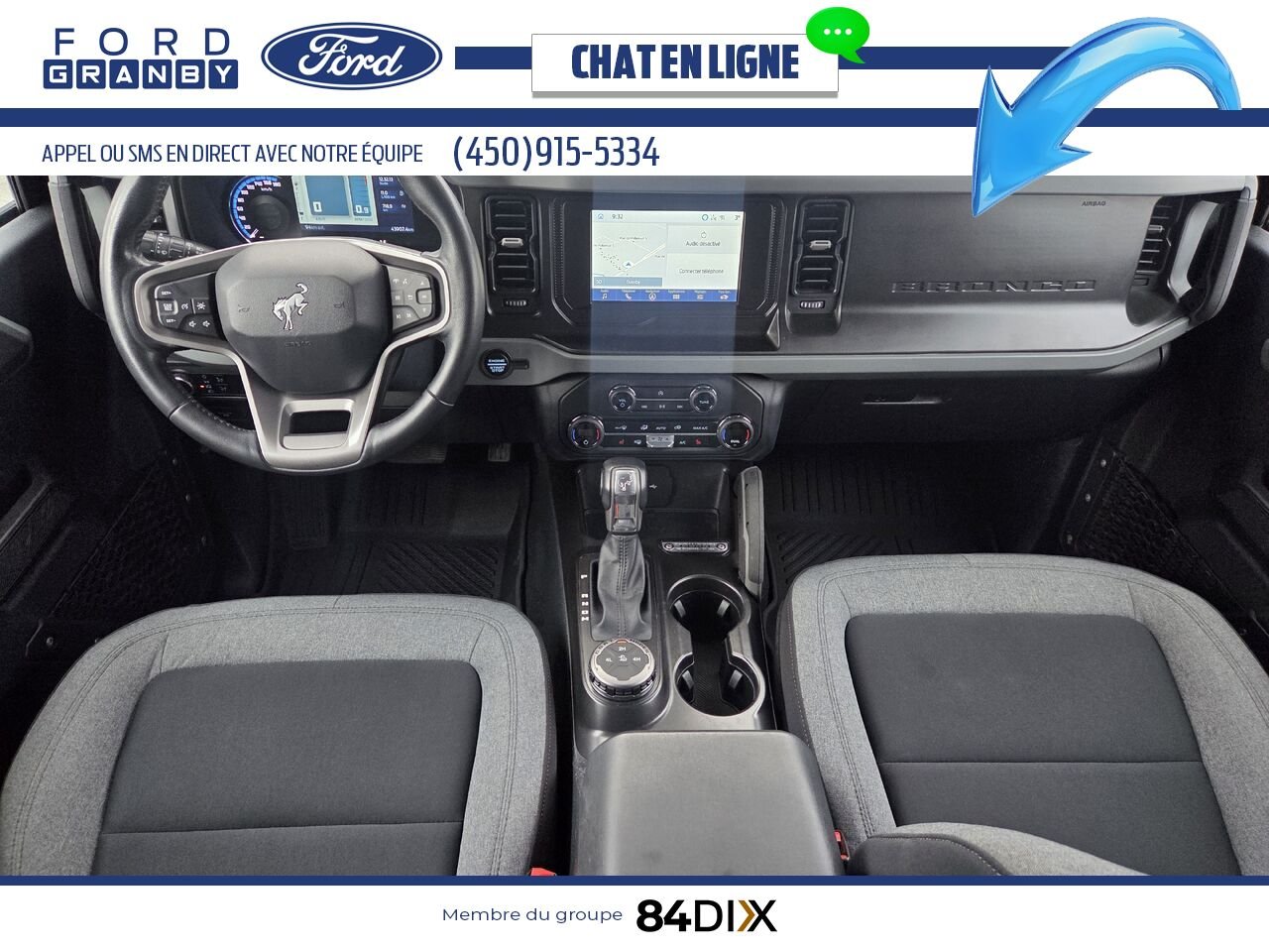 2023 Ford Bronco Black Granby - photo #8