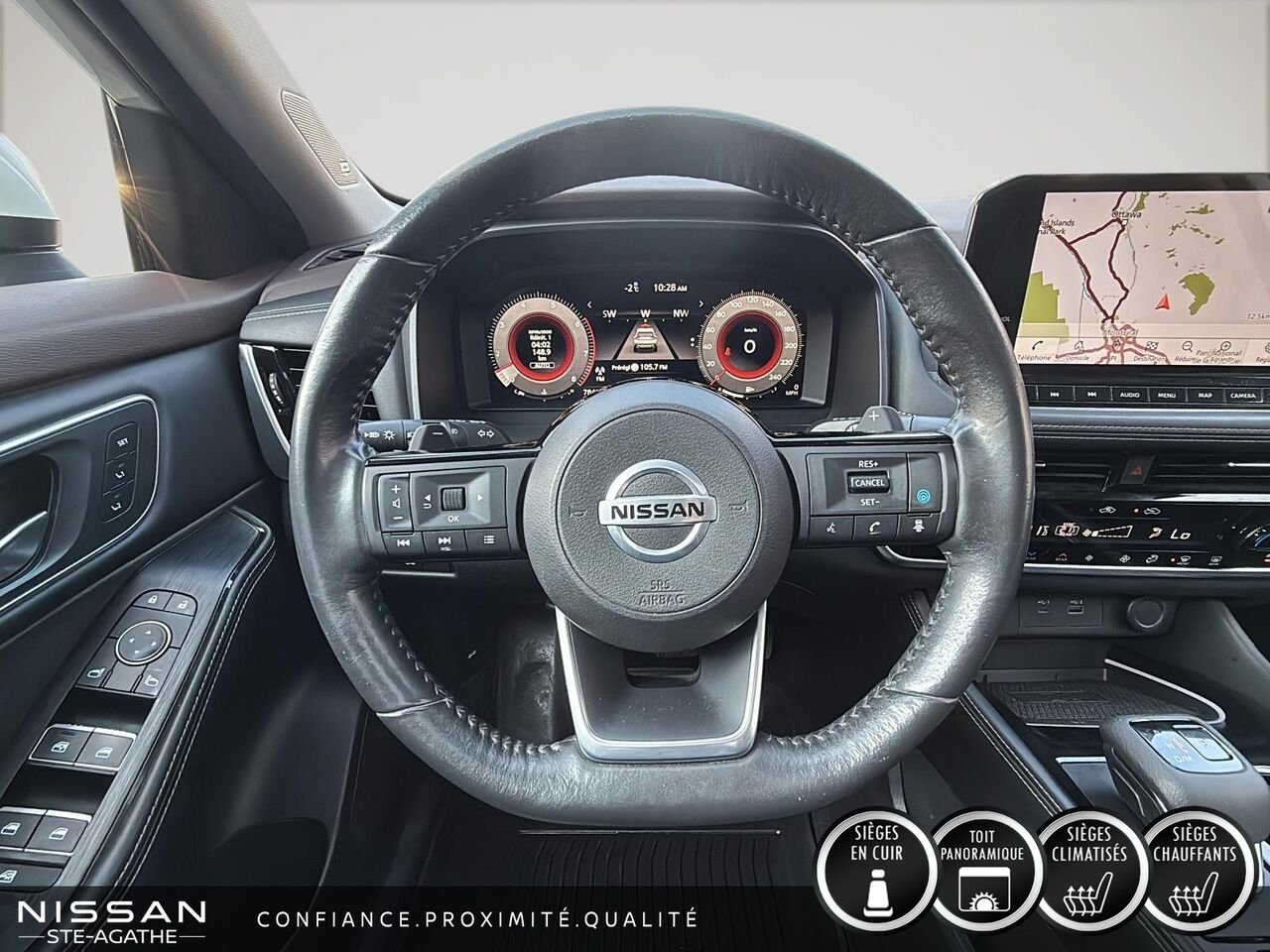 2021 Nissan Rogue White Sainte-Agathe-des-Monts - photo #10