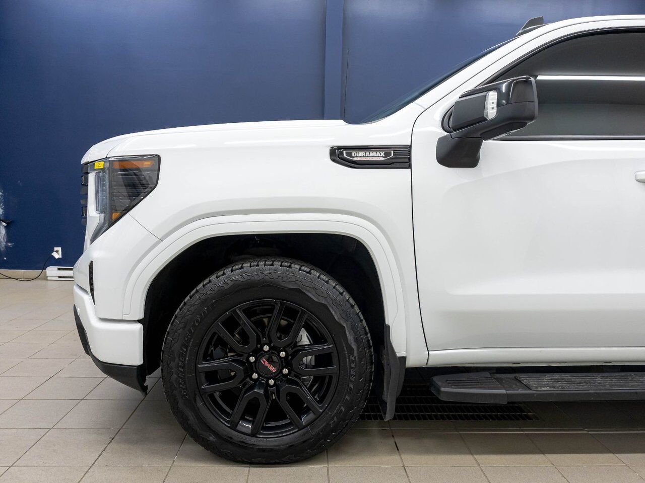 GMC Sierra 1500 ELEVATION CREW 4X4 DIESEL *NAV* SIÈGES CHAUFF BOSE 2024 Blanc Saint-Jérôme - photo #32