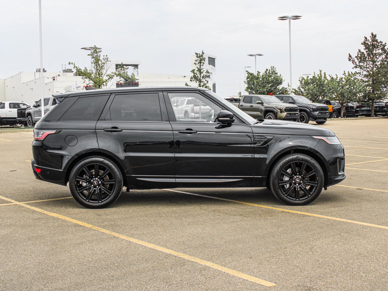 2021 Land Rover Range Rover Sport Td6 Diesel HSE Silver Black Sherwood Park - photo #9