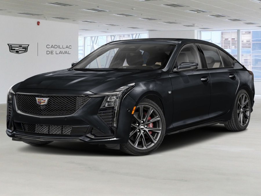 CADILLAC CT5 CT5 SEDAN 2.0L TWIN-SCROLL TURBO SPORT AWD (1SE) 2026 Noir corbeau