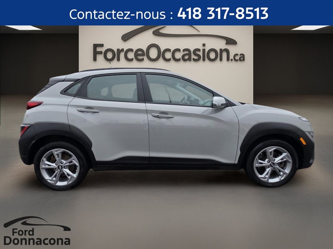 Hyundai Kona 2022 Gris Donnacona - photo #3