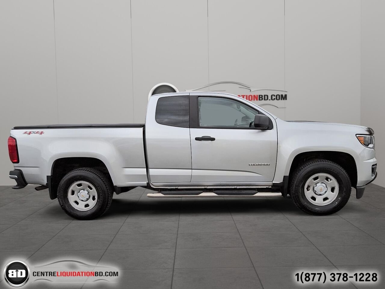 Chevrolet Colorado V6 4X4 WT DOUBLE CAB BOITE 6P | BD0290 2019 Gris Granby - photo #3