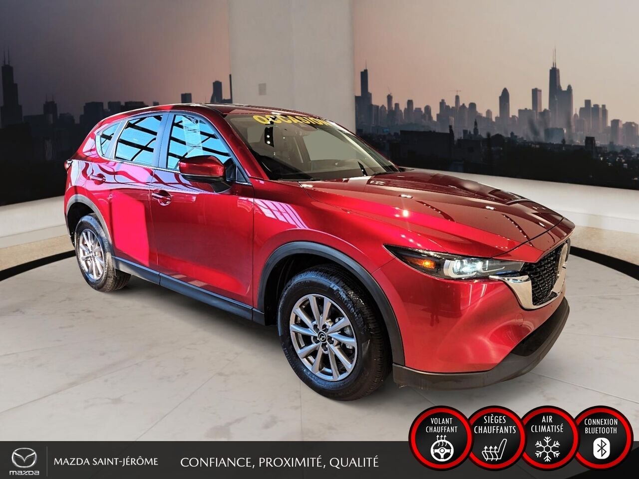 2024 Mazda CX-5 Red Ste-Agathe des Monts - photo #3