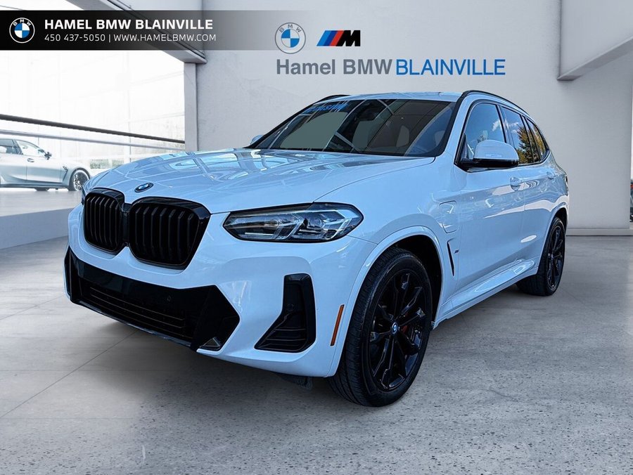 BMW X3 xDrive30e hybride rechargeable 2024 Blanc